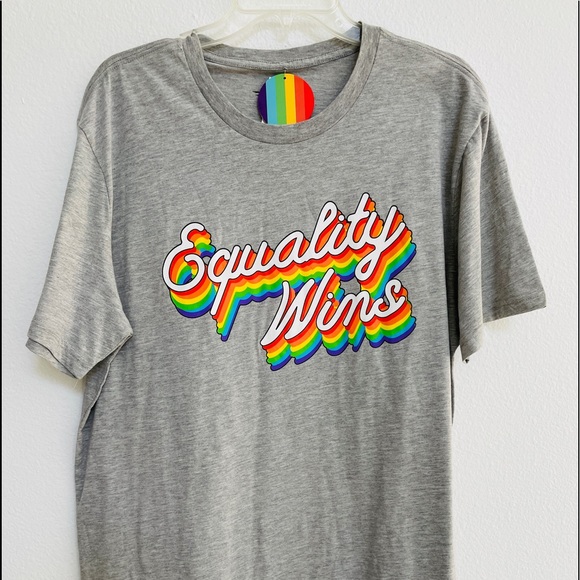 EQUALITY WINS Tee SHIRT NWT Size XL - Picture 8 of 11